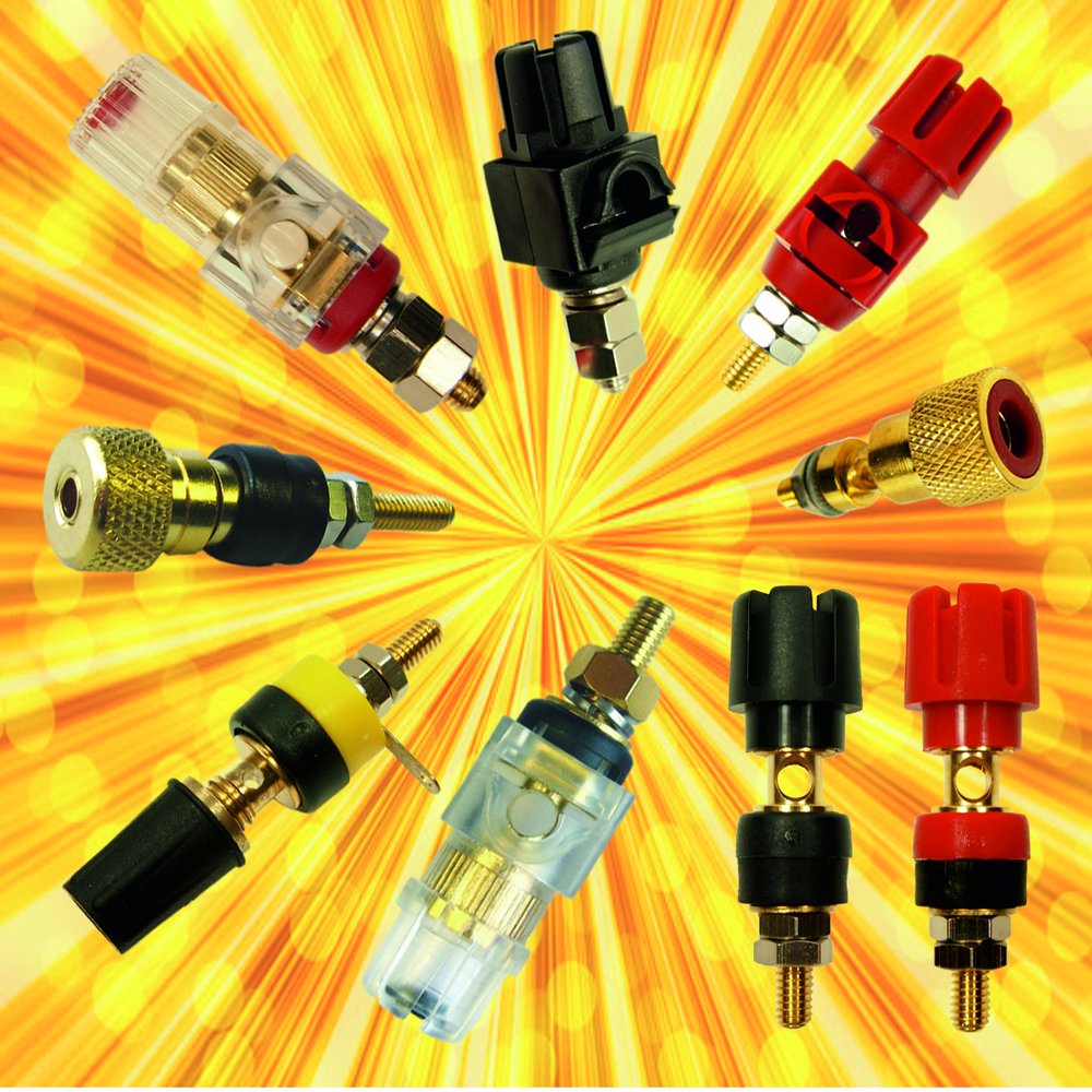 Cliff Extend Range of Gold-Plated Terminal Posts for Audio and Power Connections